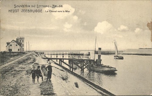 Zeebrugge souvenir littoral - zeebrugge, du