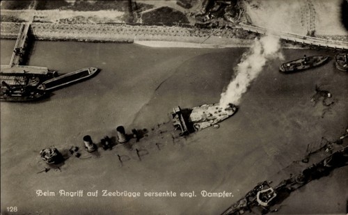 Zeebrugge westflandern - ak,