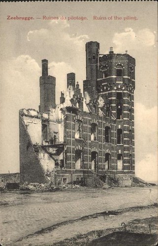 Zeebrugge ruines pilotage - ruines,