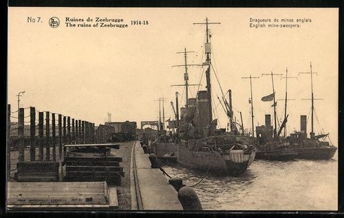 Zeebrugge dragueurs de - zeebrugge,,