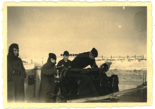 Orig foto flak geschütz - orig., cm