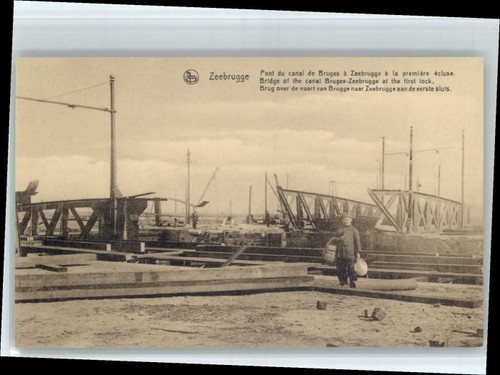 Zeebrugge pont canal - zeebrugge,