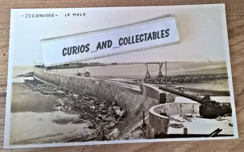 Zeebrugge mole carte - zeebrugge, le