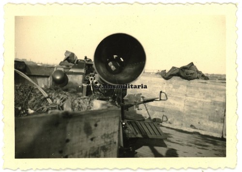 Orig foto flak geschütz - foto,