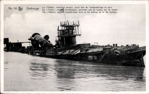 Zeebrugge westflandern - ak,