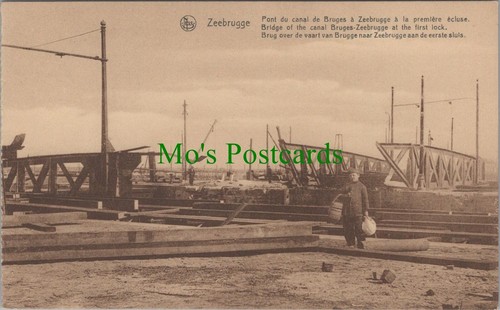 Belgien zeebrugge - ak,