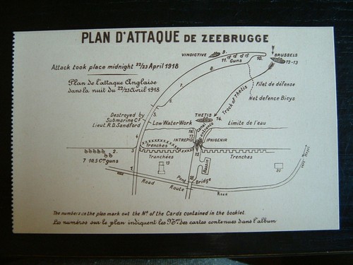 Plan attaque zeebrugge - plan, d'attaque