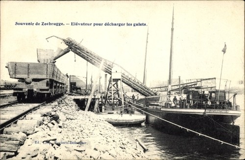 Zeebrugge westflandern - ak,