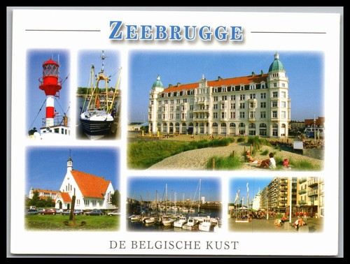 Ansichtskarte zeebrugge - ansichtskarte,