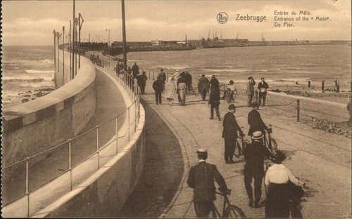 Zeebrugge entree mole - entree,